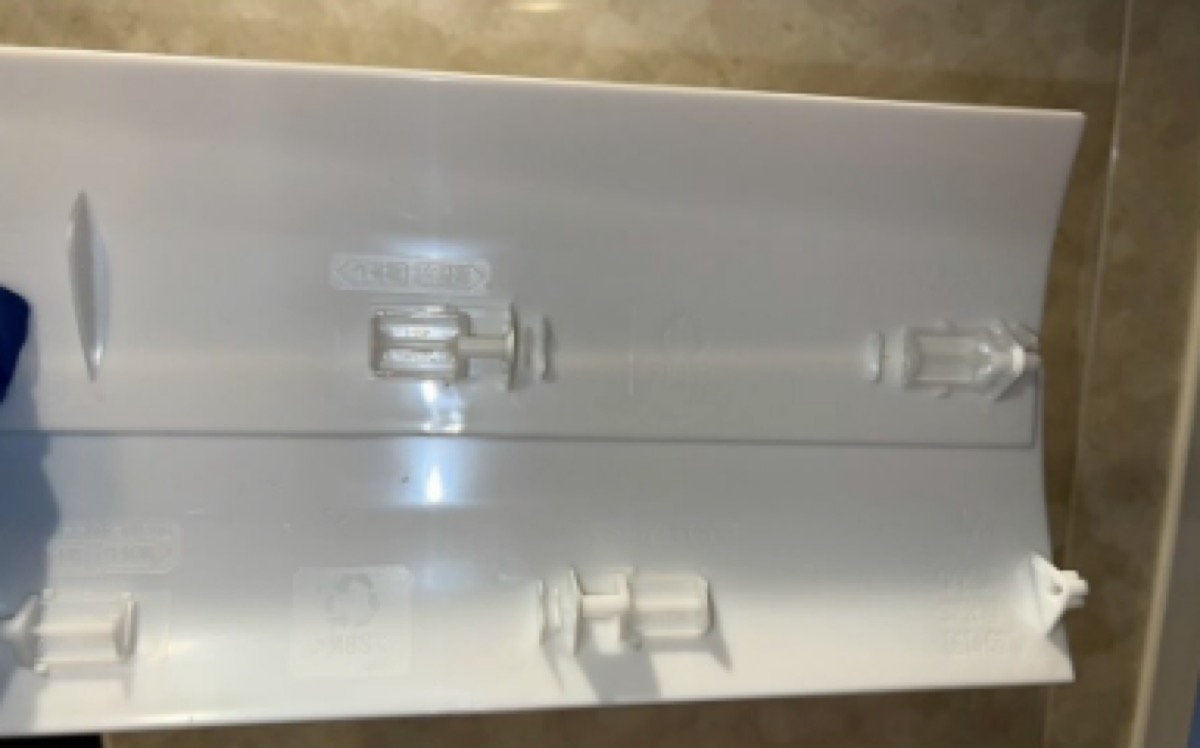 洗浄後の吹き出し口